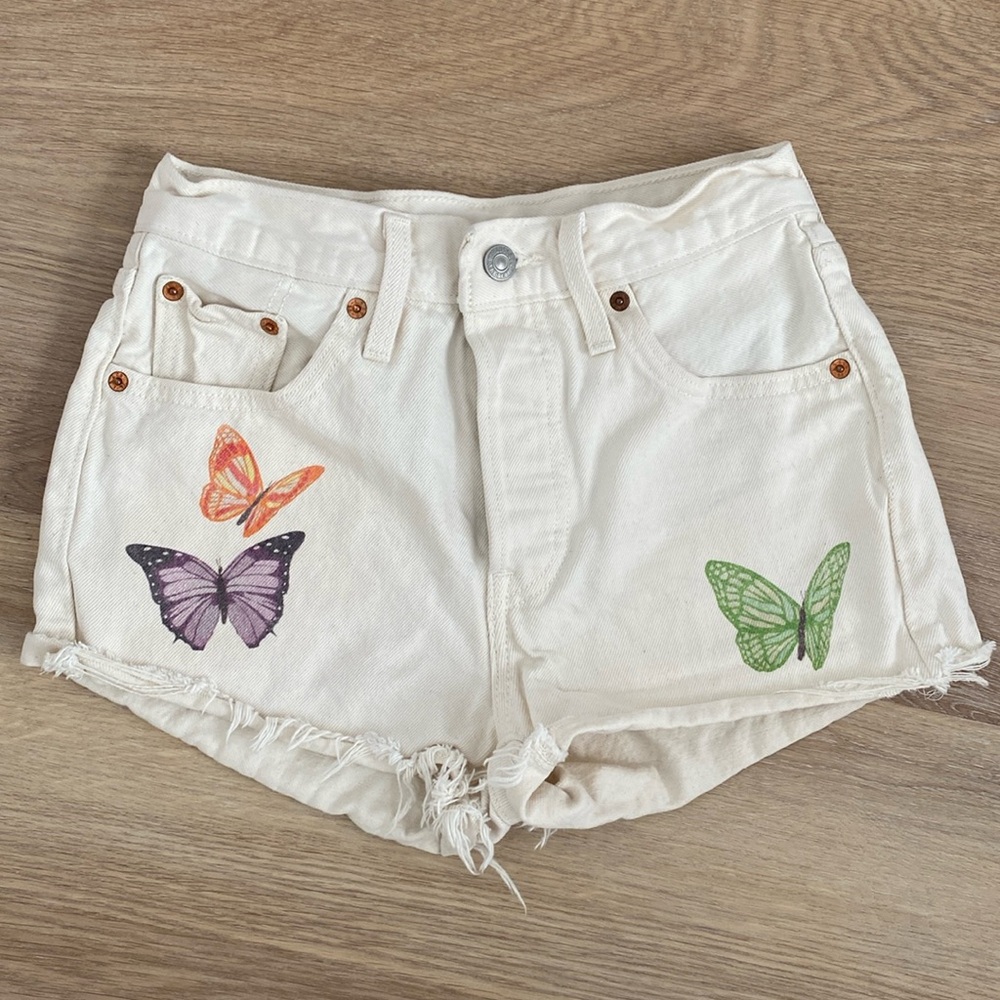 Levi’s 501 Butterfly Shorts 🦋